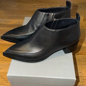 Everlane Black Leather Ankle Boots